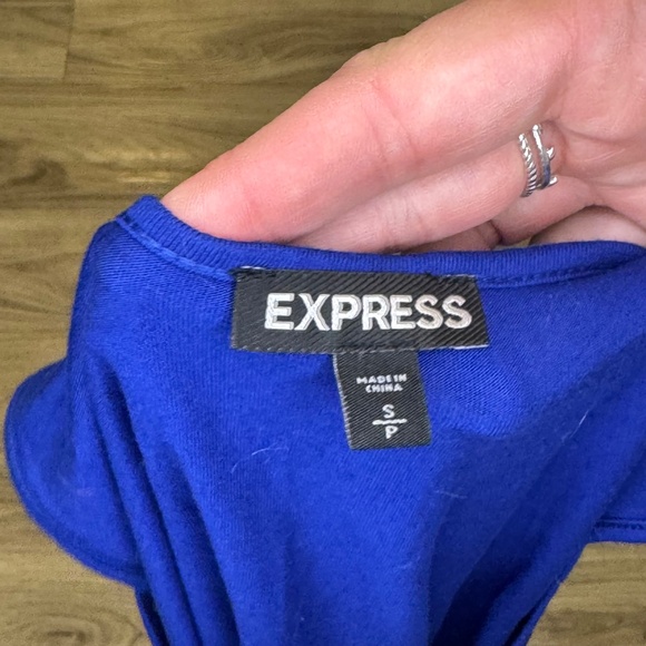 Express Royal Blue Tank Top – Embellished with Silver Studs – Size Small - Picture 3 of 5